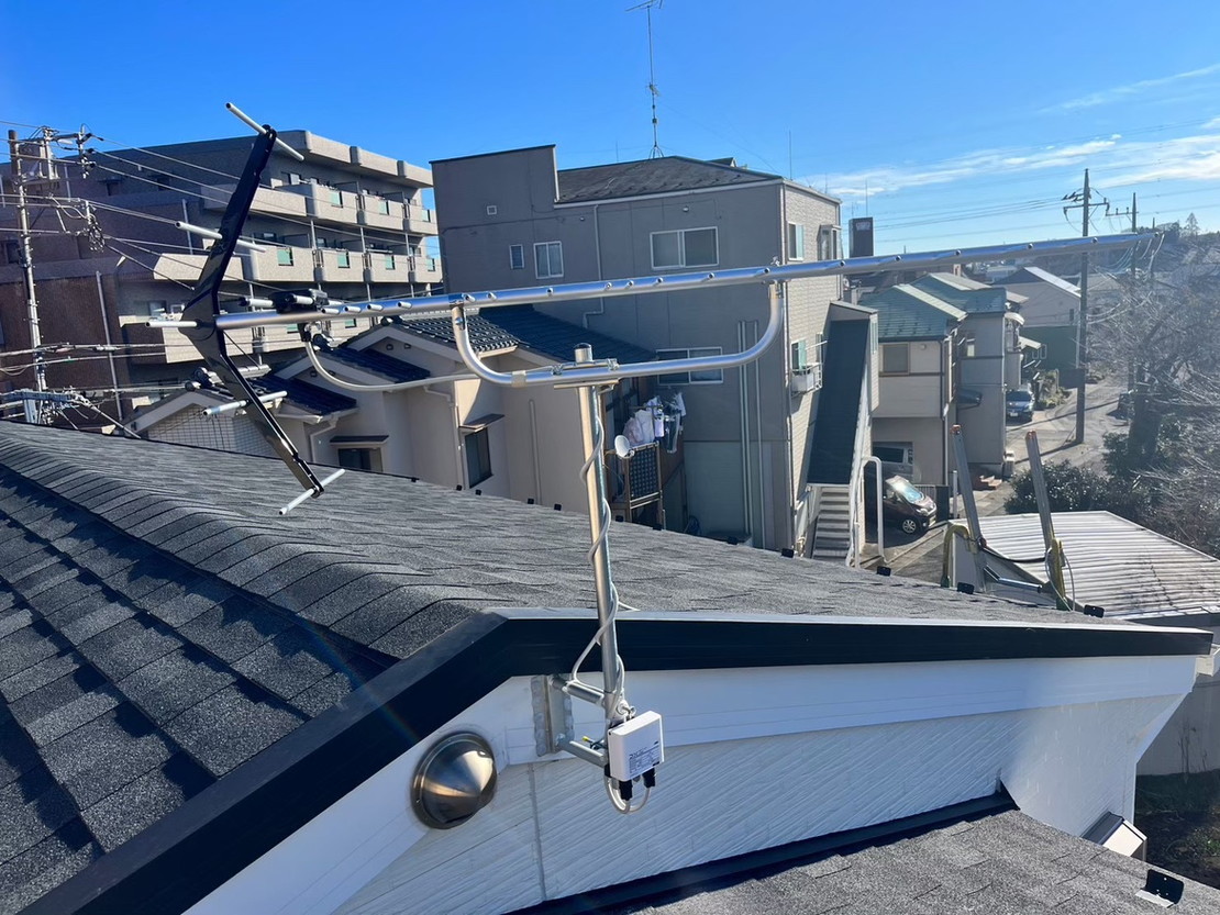 テレビアンテナが原因の可能性も 